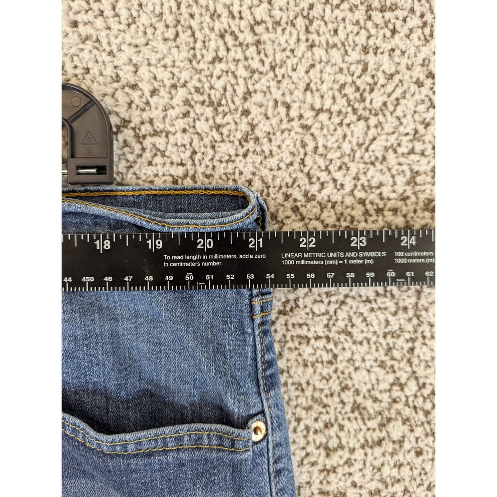Levis 559 Men's Jeans Size 42x28 (Tag 44x30) Blue Distressed Worn Denim - Picture 7 of 12